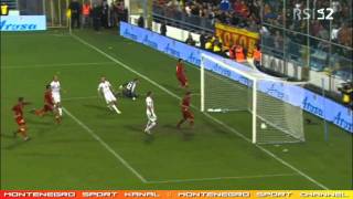 © Montenegro vs Switzerland Qualifiers Euro 2012  Vucinic goal 68 10 © [upl. by Merkley]