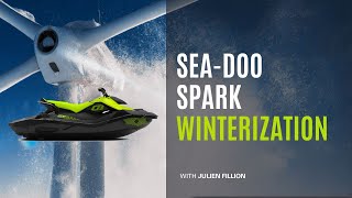 Winterizing a SeaDoo Spark  Rotax 900 Ace Engine [upl. by Hpseoj]