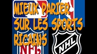 les 3 meilleurs sites pour vos pronos sur les sports americains [upl. by Leveridge740]