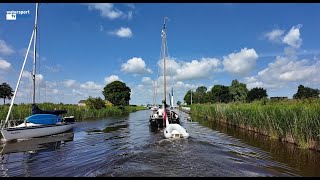 Vaar mee van Lauwersmeer naar Dokkum [upl. by Marteena350]