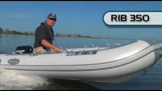 West Marine Hypalon RIB 350 Inflatable Boat [upl. by Yllib]