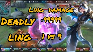 Slow hand Ling gameplay video1 mlbbcreatorcamp esportsmlbb montage mlbbindonesia [upl. by Eldoree]