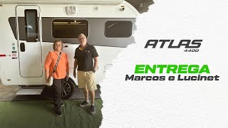 Entrega do trailer Atlas 4400  Marcos e Lucinet [upl. by Romalda]