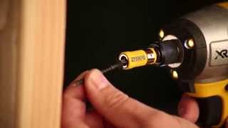 DeWalt Maxfit screwdriver bits and 10X magnetic Screw Lock system [upl. by Davenport734]