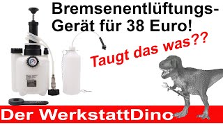 Bremsenentlüftungsgerät für 38 Euro Was kann das [upl. by Olly286]