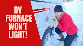 How to Repair an RV Furnace Furnace Wont Light [upl. by Caplan]