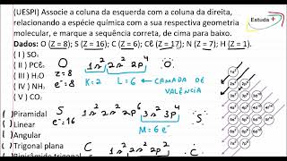 Como saber a geometria molecular das moléculas detalhadamente [upl. by Idleman]