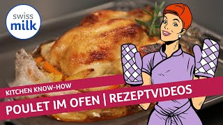 Metas Classics Wie kann man Poulet im Ofen selber machen  Rezeptvideo  Swissmilk 2015 [upl. by Sudaorb]