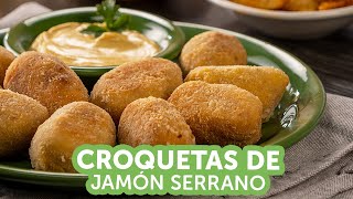 Croquetas de Jamón Serrano  Kiwilimón [upl. by Si]