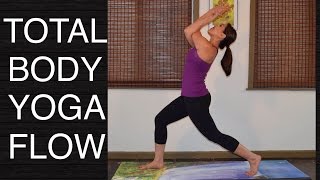 Total Body Vinyasa Flow Yoga  45 Minutes Strong Beginners and Intermediate [upl. by Fenn]