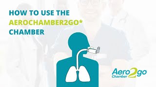 How to use the AeroChamber2go chamber [upl. by Anitnatsnoc]