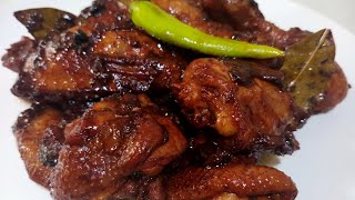 CHICKEN ADOBOADOBONG MANOK NA PINATUYO [upl. by Anawak745]