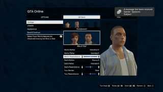 GTA Online Character Creation Gameplay [upl. by Sletten]