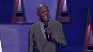 Samuel L Jackson Presents Memorable Whitney Houston AMAs Moments  AMAs 50th Anniversary Special [upl. by Aikan]