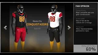 Every Madden Relocation Uniform all shown on players PART 1 [upl. by Ireg174]