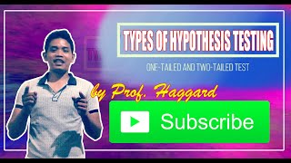 Types of Hypothesis Testing Onetailed amp Twotailed Test [upl. by Alit890]