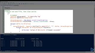 How to Transfer Files using WinSCP And PowerShellSFTP [upl. by Anytsirhc]