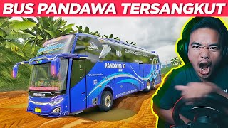 Bus Pandawa Mercedes Benz Tersangkut  Euro Truck Simulator 2 [upl. by Boles234]