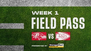 Kansas City Chiefs vs Baltimore Ravens  NFL Week 1  Field Pass Pregame Show 🏈 [upl. by Nivahb]