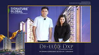 Customer Testimonial  Mr Akhil Kapoor amp his family proud allotees of DeLuxe DXP [upl. by Anaimad108]