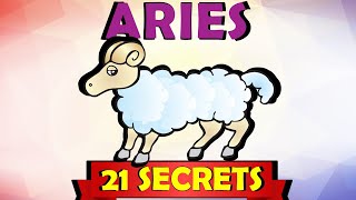 Aries Personality Traits 21 SECRETS [upl. by Deden]