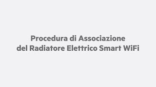 IRSAP Smart  Radiatore Elettrico Smart WiFi ASSOCIAZIONE [upl. by Ekihc]