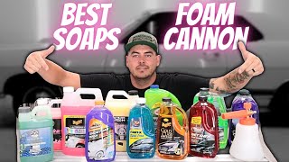 Best SOAP for your FOAM CANNON  Best Foaming Car Wash Soaps  Car Detailing and Car Wash Tips [upl. by Sheehan]