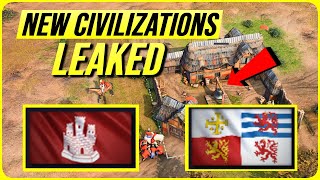 NEW CIVILIZATIONS ACTUALLY LEAKED FOR AOE4 [upl. by Ainotal]