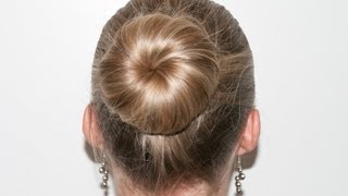 TUTORIEL  Le chignon bun pour les nulles [upl. by Itch]