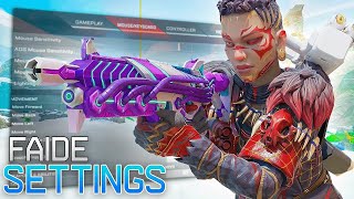 Faides Settings  40 Kills  Apex Legends [upl. by Pickar865]