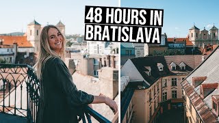 First Thoughts on Slovakia  We Spent 48 Hours in Bratislava [upl. by Eegnat]