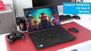 Lenovo ThinkPad P1 Gen 6 Mobile Workstation I713800H 16quot 4K OLED Touch RTX 4060 Review [upl. by Davena]