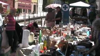 AltstadtTrödelmarkt Memmingen  Blaues Kreuz Memmingen [upl. by Isolde]