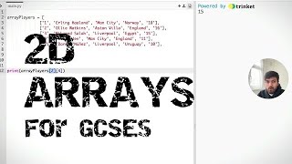 2D Arrays for GCSE Computer Science [upl. by Salvatore]