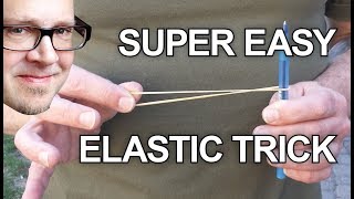 Easy Rubber Band Tricks  Magic Trick Tutorial [upl. by Izabel]