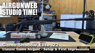 Gamo Shadow Elite 22 Getting a feel for this new airgun amp basic setup  First Impressions Matter [upl. by Annissa37]