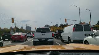 EGLINTON AVENUE IN MISSISSAUGA  TOMKEN TO MCLAUGHLIN INTERSECTION [upl. by Erdreid873]