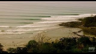 Pan Dulce Surf Session Osa Peninsula Costa Rica  April 17 2017 [upl. by Yssis]