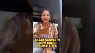 Baani Sandhu new song horsestick baanisandhu [upl. by Noyerb]