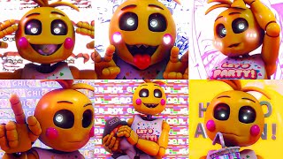 FNAF Toy Chica vibing to Bemax  Ahegao Tik Tok Meme trend [upl. by Diarmid866]