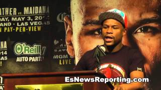 Floyd Mayweather vs Marcos Maidana Press Conference [upl. by Lyndsey]