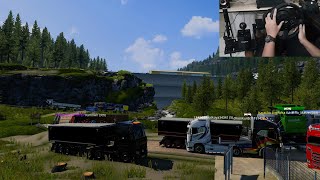 Going Out from the Most Crowded and Dangerous Place in ETS2 Multiplayer Part 22  Ultrawide 219 [upl. by Airec]