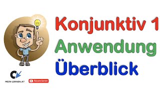 Konjunktiv 1 Anwendung Überblick [upl. by Imekawulo267]