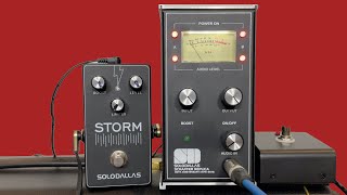 Solodallas THE SCHAFFER REPLICA vs STORM PEDAL [upl. by Annodahs]