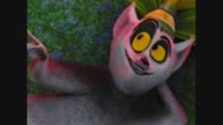 King Julian I like to move it Madagascar Version with Lyrics [upl. by Aivad]