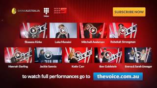 Episode 7 Blind Auditions The Voice Australia Season 2 [upl. by Nnylakcaj]