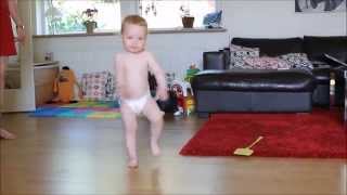 Dancing baby shows off adorable moves [upl. by Adnamal942]