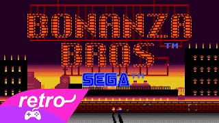 Full GamePlay Bonanza Bros Hard Mode Sega MegadriveGenesis [upl. by Aicinat]