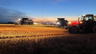 Harvest moves from Oklahoma to Nebraska  June 23  July 8 2024 [upl. by Elamor137]