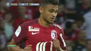 Sofiane Boufal vs Ajaccio Ligue 1 29082015 [upl. by Eniarol]